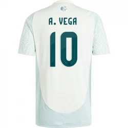 A. Vega #10 Mexiko Fußballtrikots Copa America 2024 Auswärtstrikot Herren