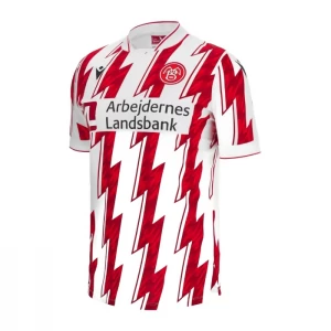 Aalborg AaB Fodbold Fußballtrikot 2023-24 Heimtrikot Herren