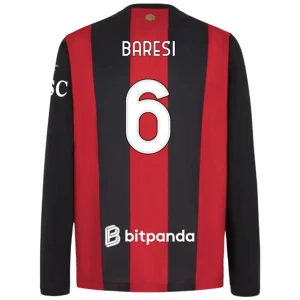 AC Milan Baresi #6 Fußballtrikot 2026-27 Heimtrikot Herren Langarm