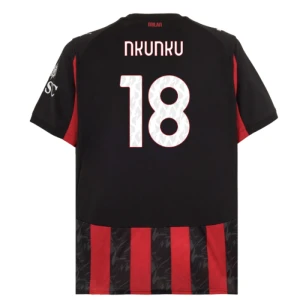 AC Milan Christopher Nkunku #18 Fußballtrikot 2025-26 Heimtrikot Herren