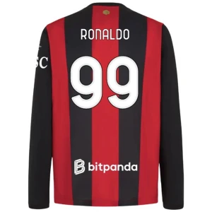 AC Milan Cristiano Ronaldo #99 Fußballtrikot 2026-27 Heimtrikot Herren Langarm