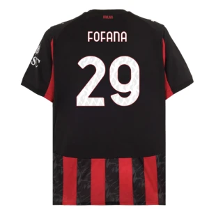 AC Milan Fofana #29 Fußballtrikot 2025-26 Heimtrikot Herren