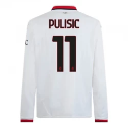 AC Milan Fußballtrikot 2024-25 Christian Pulisic #11 Auswärtstrikot Herren Langarm