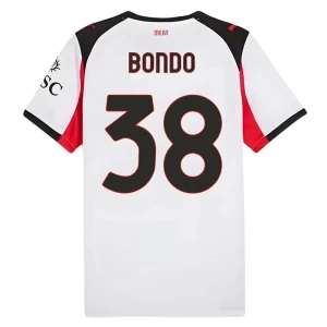 AC Milan Fußballtrikot 2025-26 Bondo #38 Auswärtstrikot Herren