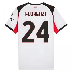 AC Milan Fußballtrikot 2025-26 Florenzi #24 Auswärtstrikot Herren