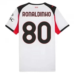 AC Milan Fußballtrikot 2025-26 Ronaldinho Gaúcho #80 Auswärtstrikot Herren