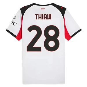 AC Milan Fußballtrikot 2025-26 Thiaw #28 Auswärtstrikot Herren