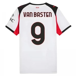AC Milan Fußballtrikot 2025-26 Van Basten #9 Auswärtstrikot Herren