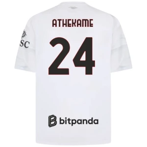 AC Milan Fußballtrikot 2026-27 Athekame #24 Auswärtstrikot Herren