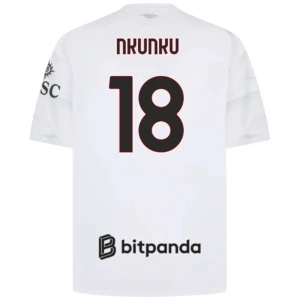 AC Milan Fußballtrikot 2026-27 Christopher Nkunku #18 Auswärtstrikot Herren