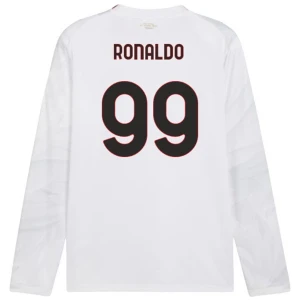 AC Milan Fußballtrikot 2026-27 Cristiano Ronaldo #99 Auswärtstrikot Herren Langarm