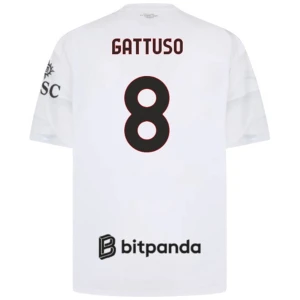 AC Milan Fußballtrikot 2026-27 Gattuso #8 Auswärtstrikot Herren