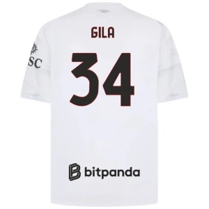 AC Milan Fußballtrikot 2026-27 Gila #34 Auswärtstrikot Herren