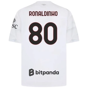 AC Milan Fußballtrikot 2026-27 Ronaldinho Gaúcho #80 Auswärtstrikot Herren