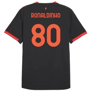 AC Milan Fußballtrikot Authentic Ronaldinho #80 2026-27 Ausweichtrikot Herren