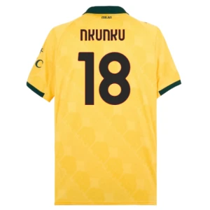 AC Milan Fußballtrikot Christopher Nkunku #18 2025-26 Ausweichtrikot Herren