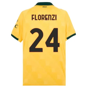 AC Milan Fußballtrikot Florenzi #24 2025-26 Ausweichtrikot Herren
