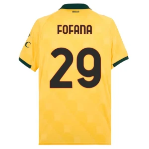 AC Milan Fußballtrikot Fofana #29 2025-26 Ausweichtrikot Herren