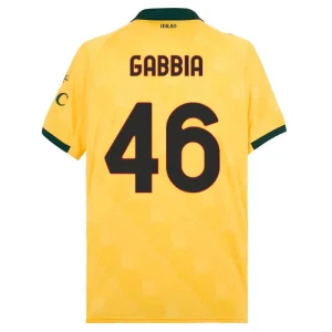 AC Milan Fußballtrikot Gabbia #46 2025-26 Ausweichtrikot Herren