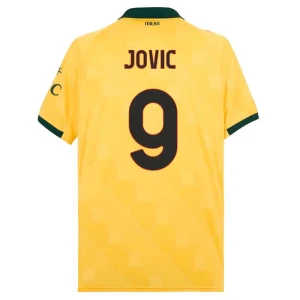 AC Milan Fußballtrikot Jovic #9 2025-26 Ausweichtrikot Herren