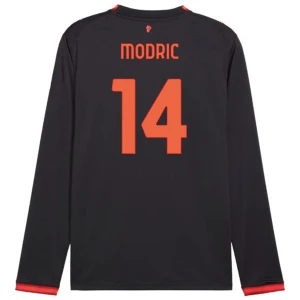 AC Milan Fußballtrikot Modric #14 2026-27 Ausweichtrikot Herren Langarm