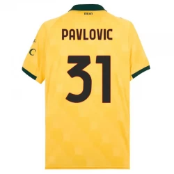 AC Milan Fußballtrikot Pavlovic #31 2025-26 Ausweichtrikot Herren