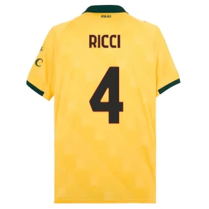 AC Milan Fußballtrikot Ricci #4 2025-26 Ausweichtrikot Herren