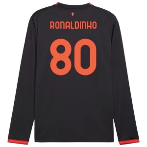 AC Milan Fußballtrikot Ronaldinho Gaúcho #80 2026-27 Ausweichtrikot Herren Langarm