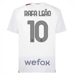 AC Milan Fußballtrikots 2023-24 Rafa Leao #10 Auswärtstrikot Herren