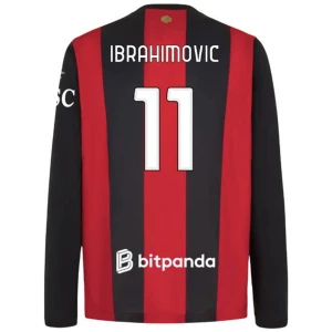 AC Milan Ibrahimovic #11 Fußballtrikot 2026-27 Heimtrikot Herren Langarm