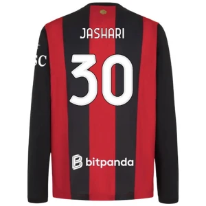 AC Milan Jashari #30 Fußballtrikot 2026-27 Heimtrikot Herren Langarm