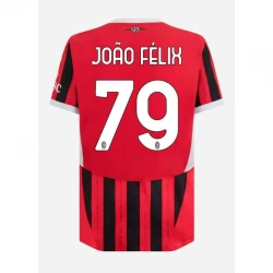 AC Milan Joao Felix #79 Fußballtrikot 2024-25 Heimtrikot Herren