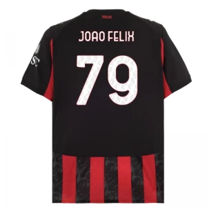 AC Milan Joao Felix #79 Fußballtrikot 2025-26 Heimtrikot Herren