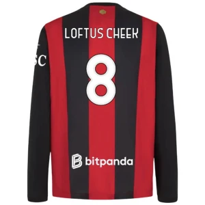 AC Milan Loftus Cheek #8 Fußballtrikot 2026-27 Heimtrikot Herren Langarm