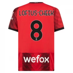 AC Milan Loftus-Cheek #8 Fußballtrikots 2023-24 Heimtrikot Herren