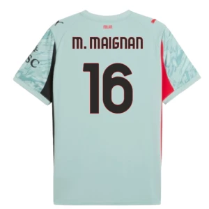 AC Milan M. Maignan #16 Fußballtrikot 2025-26 Torwart Heimtrikot Herren