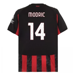 AC Milan Modric #14 Fußballtrikot 2025-26 Heimtrikot Herren