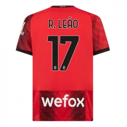 AC Milan Rafael Leão #17 Fußballtrikots 2023-24 Heimtrikot Herren