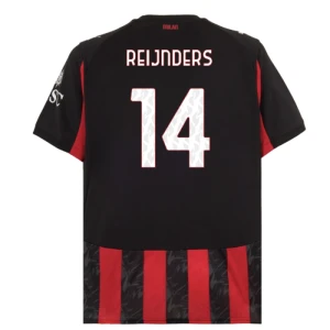 AC Milan Reijnders #14 Fußballtrikot 2025-26 Heimtrikot Herren