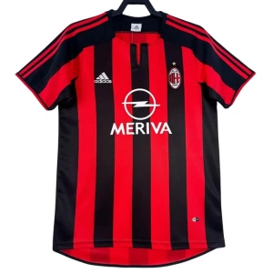 AC Milan Retro Trikot 2003-04 Heim Herren