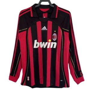 AC Milan Retro Trikot 2006-07 Heim Herren Langarm
