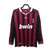 AC Milan Retro Trikot 2009-10 Heim Herren Langarm