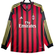 AC Milan Retro Trikot 2013-14 Heim Herren Langarm