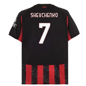 AC Milan Shevchenko #7 Fußballtrikot 2025-26 Heimtrikot Herren
