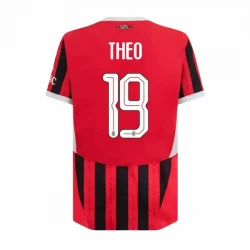 AC Milan Theo Hernández #19 Fußballtrikot 2024-25 UCL Heimtrikot Herren
