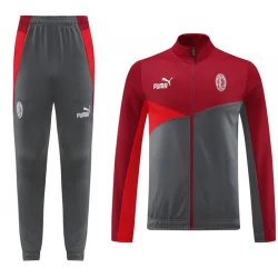 AC Milan Trainingsanzüge Jacke 2024-25 Rot Grau