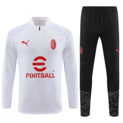AC Milan Trainingsanzüge Sweatshirt 2023-24 Weiß