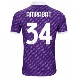 ACF Fiorentina Amrabat #34 Fußballtrikots 2023-24 Heimtrikot Herren