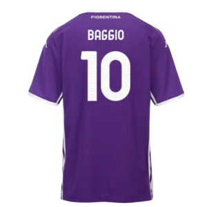 ACF Fiorentina Baggio #10 Fußballtrikot 2025-26 Heimtrikot Herren