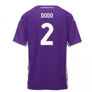 ACF Fiorentina Dodo #2 Fußballtrikot 2025-26 Heimtrikot Herren